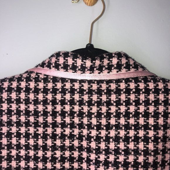 SPENSER JEREMY Blazer Jacket sz 4 Pink/Black Casual - Picture 11 of 16